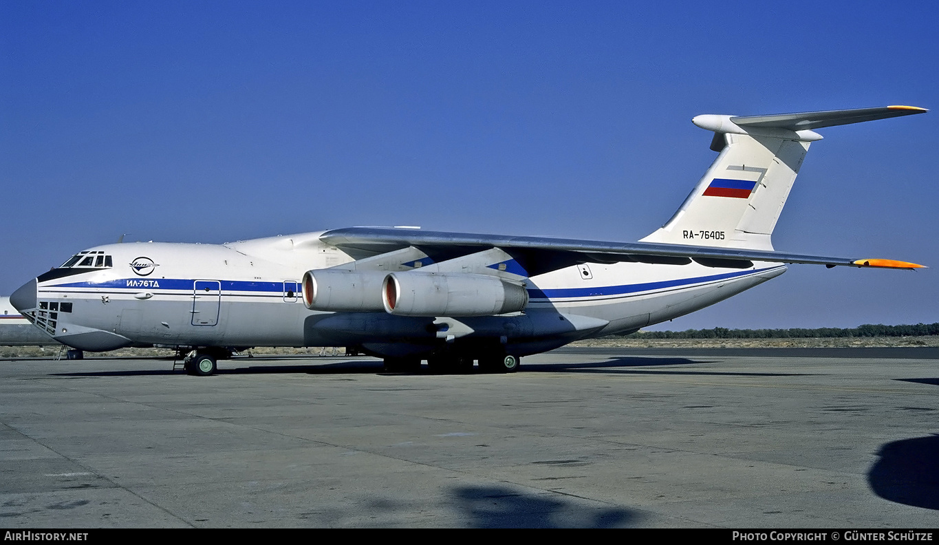 Aircraft Photo of RA-76405 | Ilyushin Il-76TD | AirHistory.net #533487