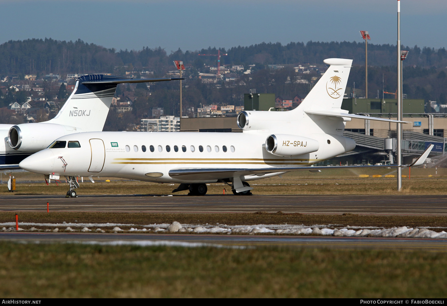 Aircraft Photo of HZ-SPAJ | Dassault Falcon 7X | Saudia Private Aviation | AirHistory.net #533504