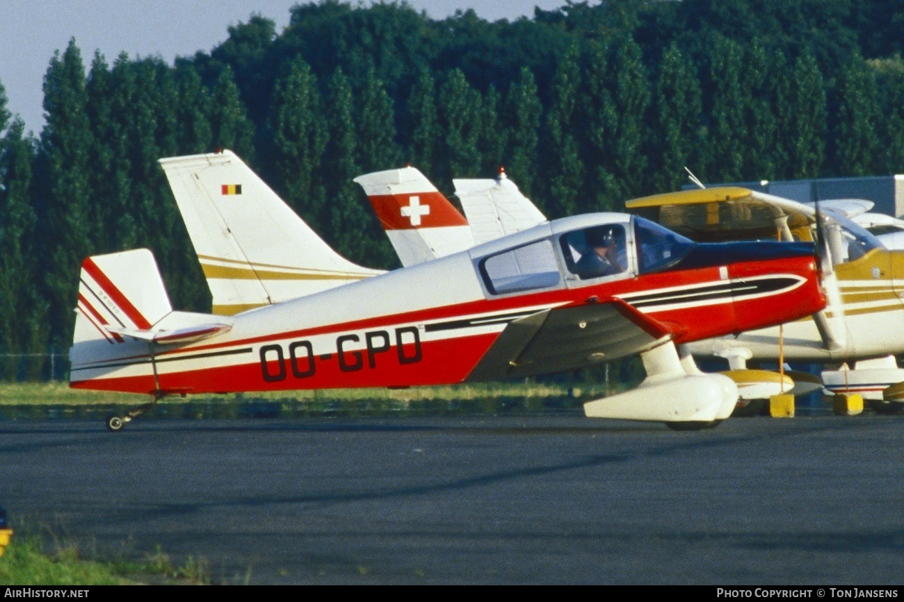 Aircraft Photo of OO-GPD | Jodel DR-1050 Ambassadeur | AirHistory.net #533514