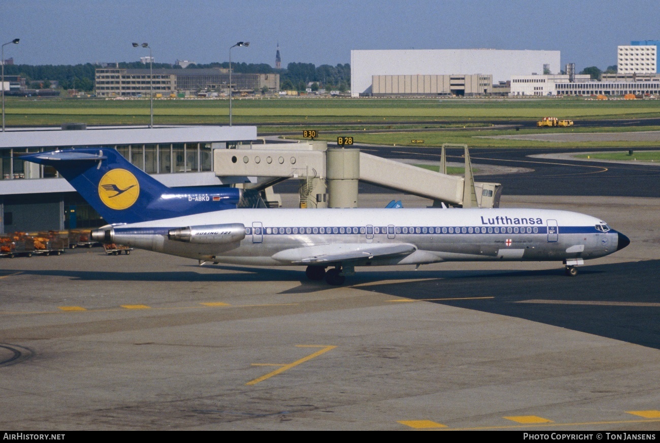 Aircraft Photo of D-ABKD | Boeing 727-230/Adv | Lufthansa | AirHistory.net #533515