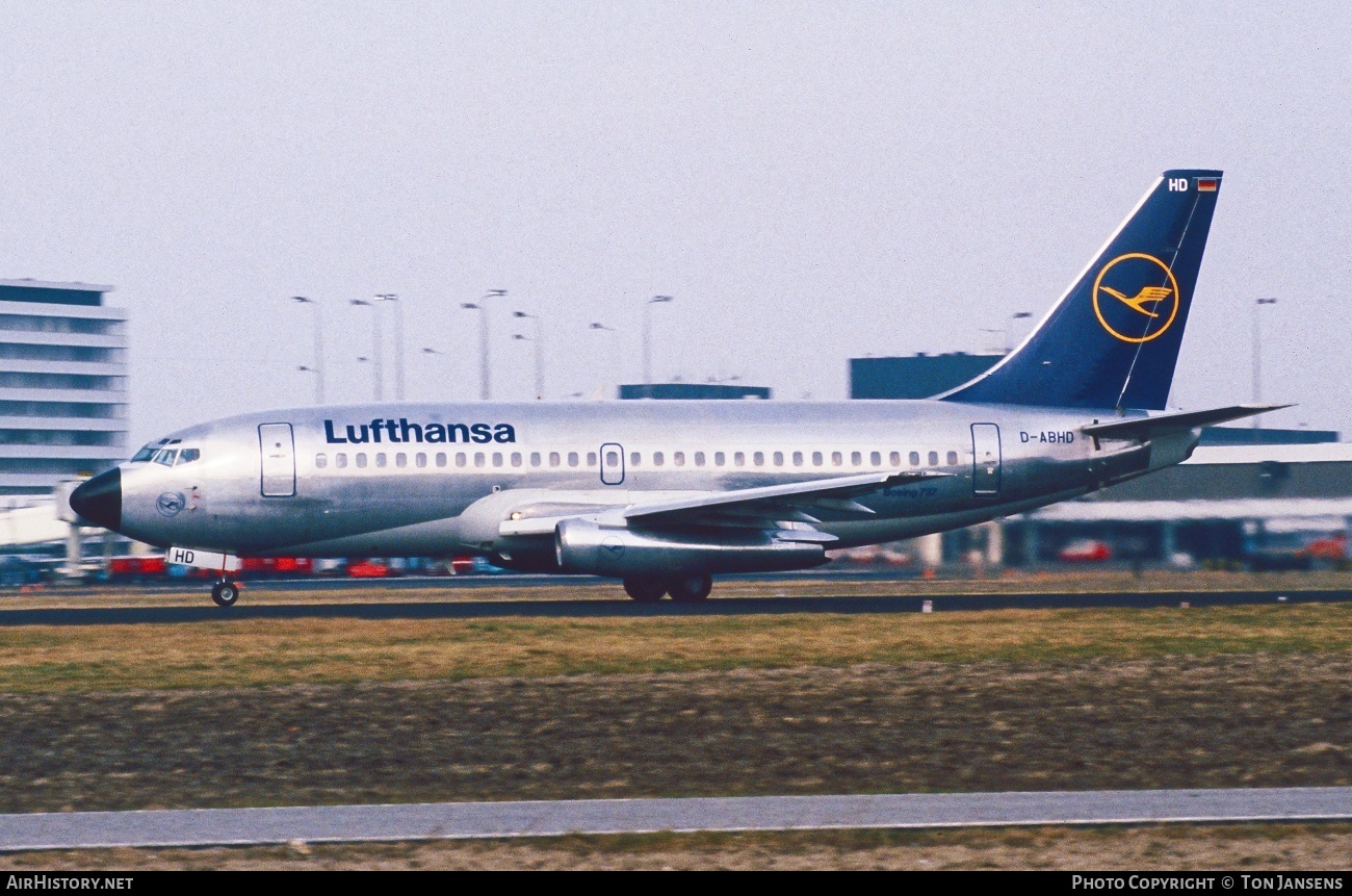 Aircraft Photo of D-ABHD | Boeing 737-230/Adv | Lufthansa | AirHistory.net #533537