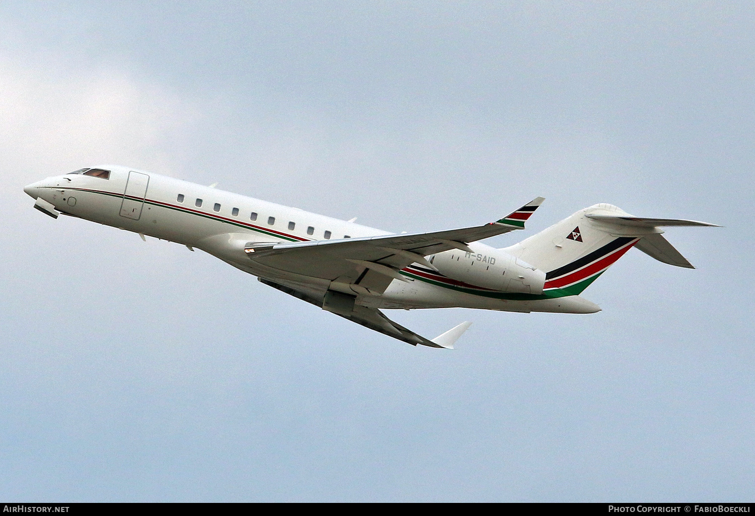 Aircraft Photo of M-SAID | Bombardier Global 5000 (BD-700-1A11) | AirHistory.net #533539
