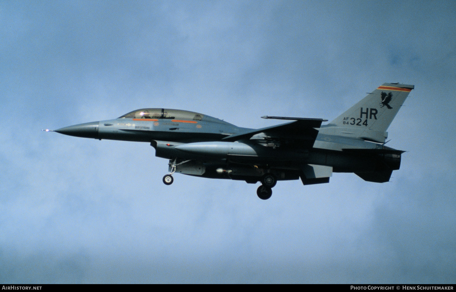Aircraft Photo of 84-1324 / AF84-324 | General Dynamics F-16D Fighting Falcon | USA - Air Force | AirHistory.net #533551