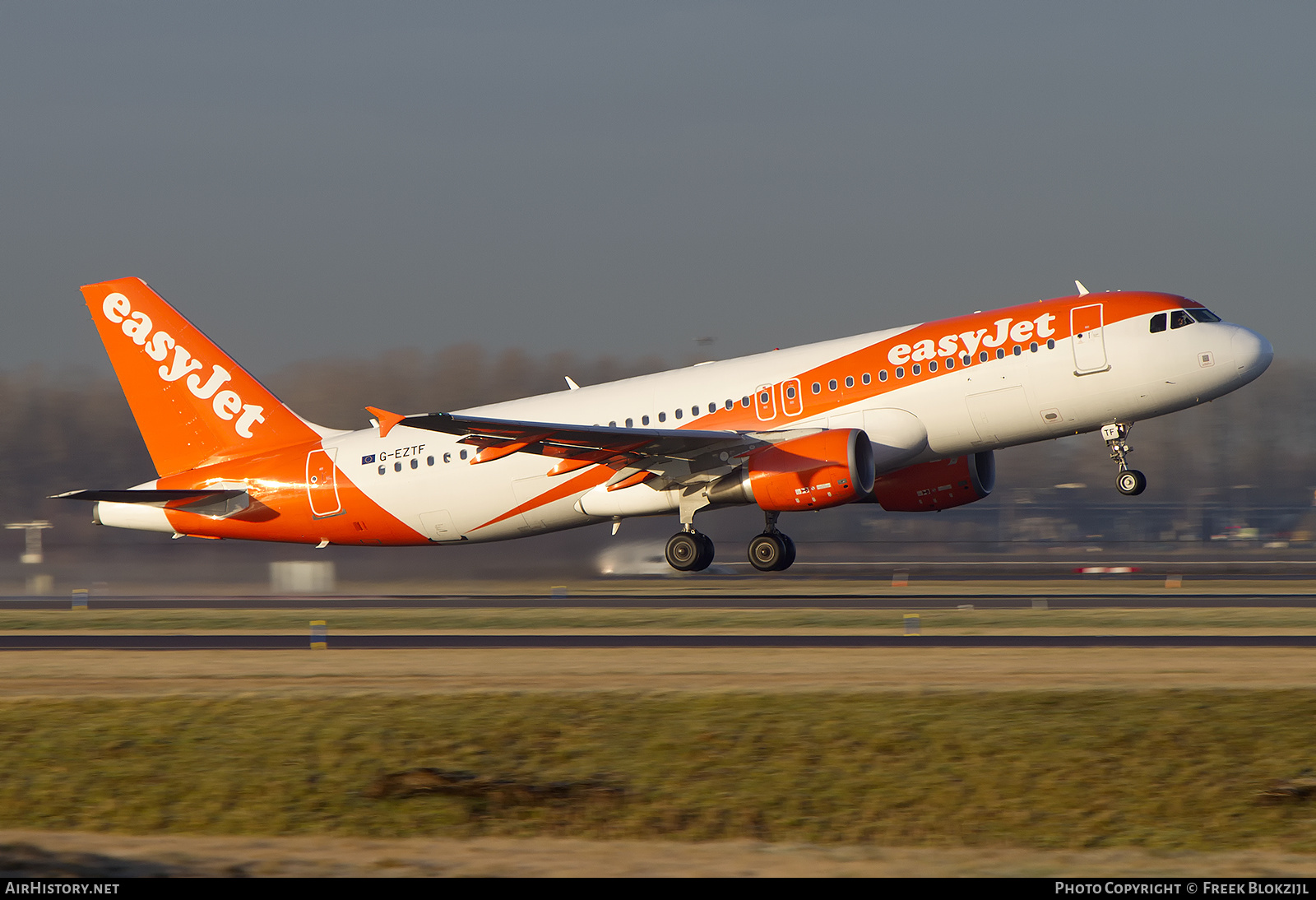 Aircraft Photo of G-EZTF | Airbus A320-214 | EasyJet | AirHistory.net #533557