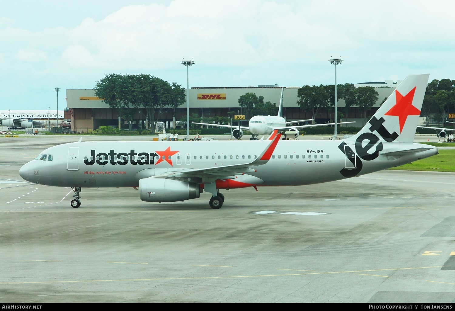 Aircraft Photo of 9V-JSV | Airbus A320-232 | Jetstar Airways | AirHistory.net #533572