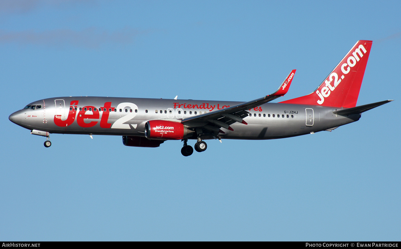 Aircraft Photo of G-JZHJ | Boeing 737-800 | Jet2 | AirHistory.net #533574