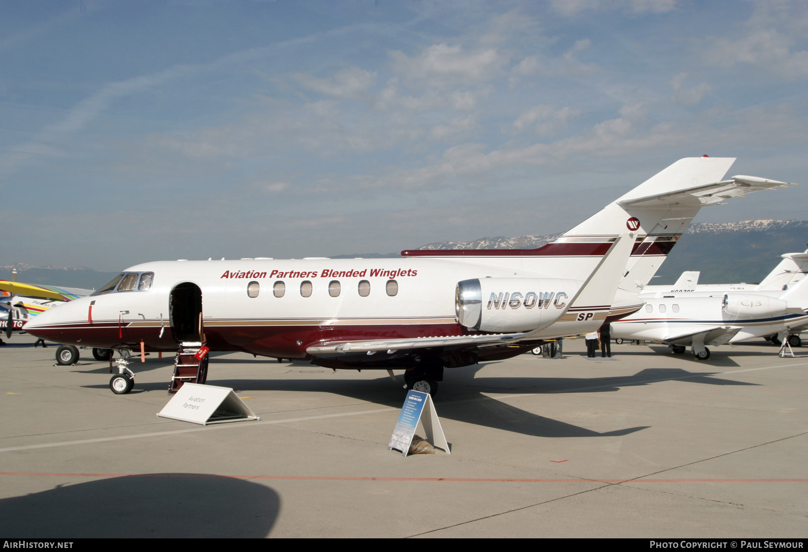 Aircraft Photo of N160WC | British Aerospace BAe-125-800SP | Aviation Partners | AirHistory.net #533579