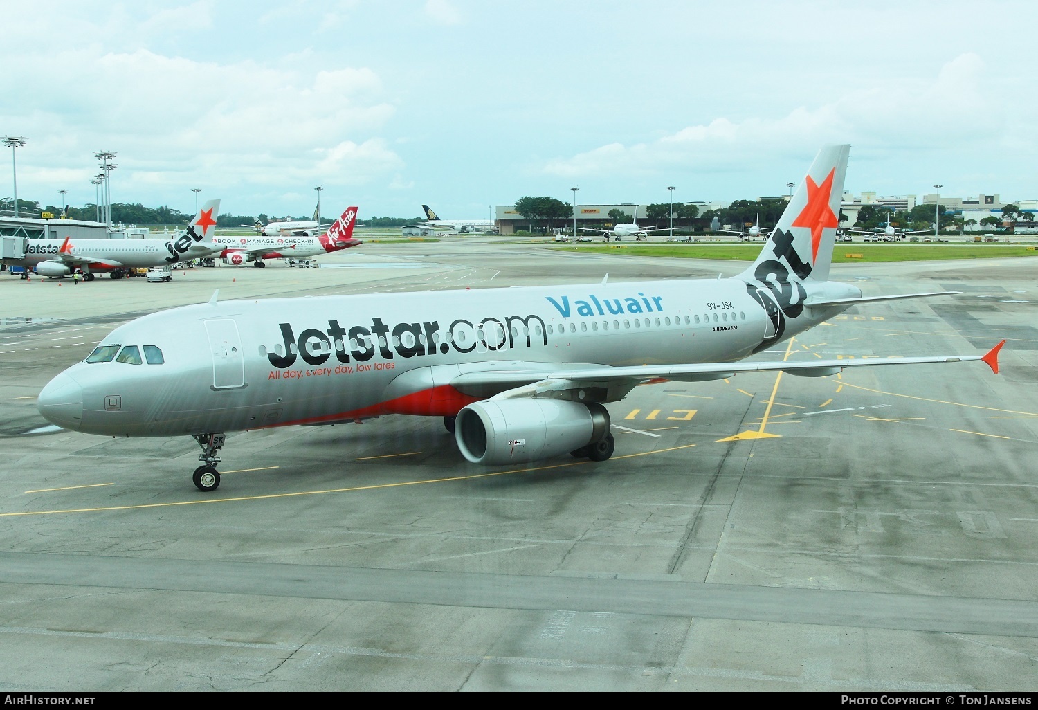Aircraft Photo of 9V-JSK | Airbus A320-232 | Jetstar Airways | AirHistory.net #533581