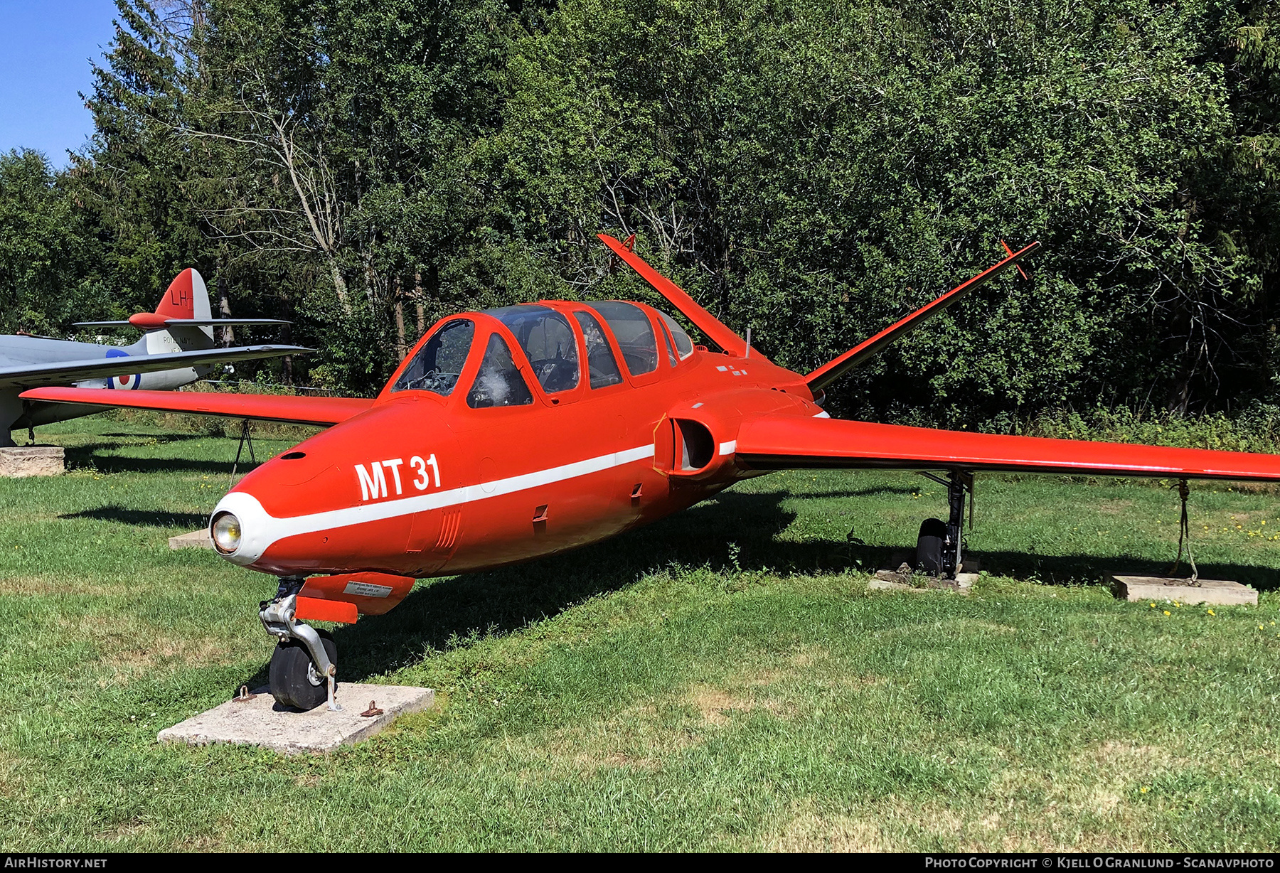 Aircraft Photo of MT31 | Fouga CM-170R Magister | Belgium - Air Force | AirHistory.net #533584
