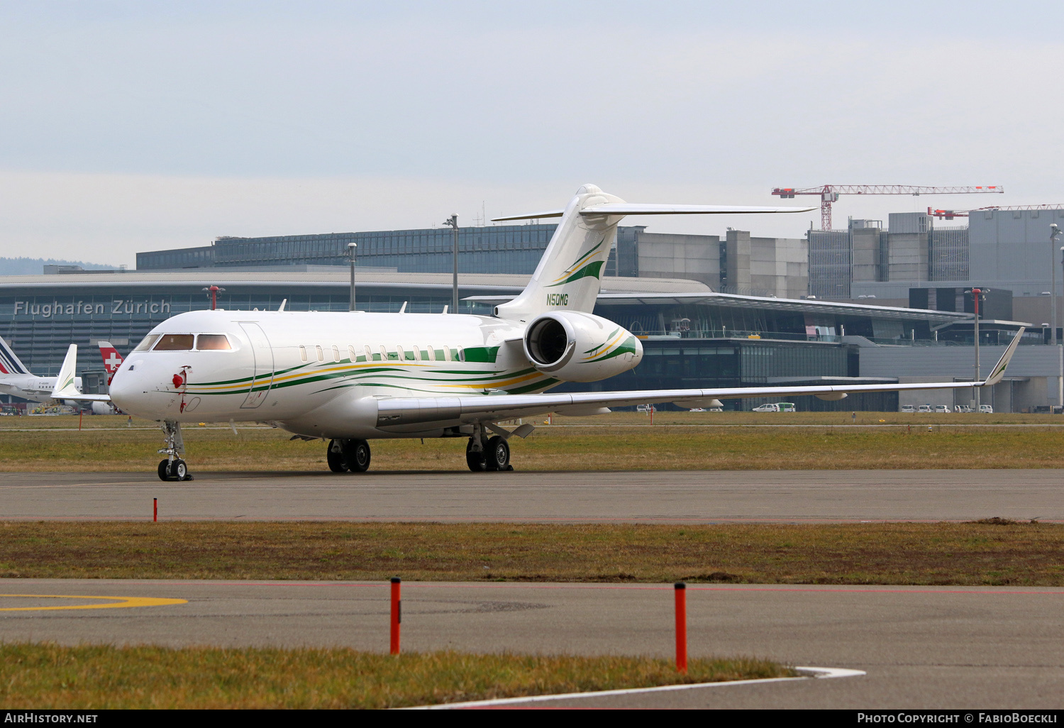 Aircraft Photo of N50MG | Bombardier Global 5000 (BD-700-1A11) | AirHistory.net #533586