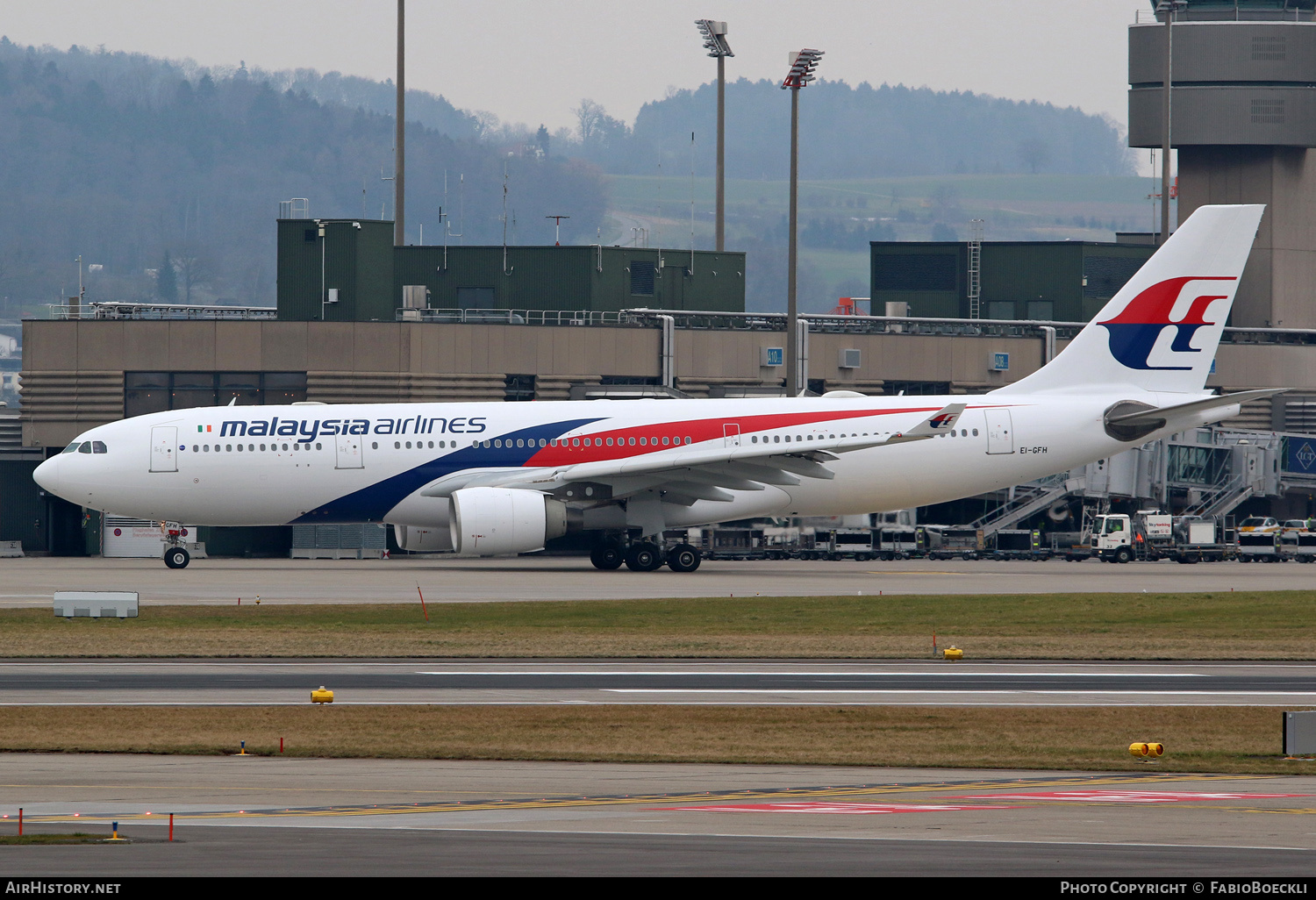 Aircraft Photo of EI-GFH | Airbus A330-223 | Malaysia Airlines | AirHistory.net #533590