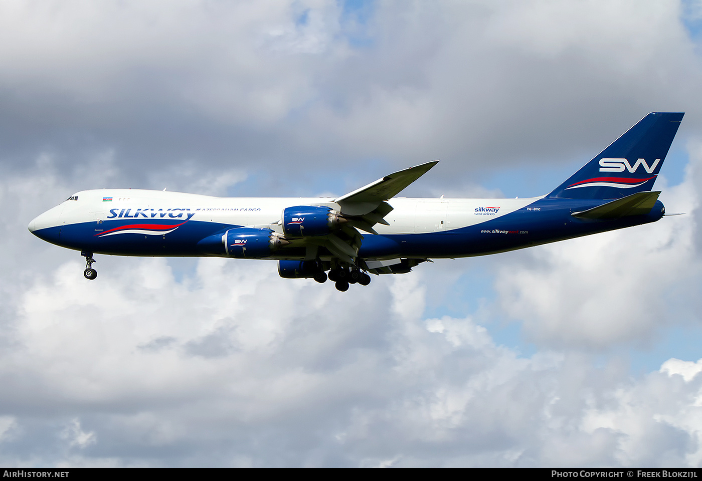 Aircraft Photo of VQ-BVC | Boeing 747-83QF/SCD | SilkWay Azerbaijan Cargo | AirHistory.net #533613