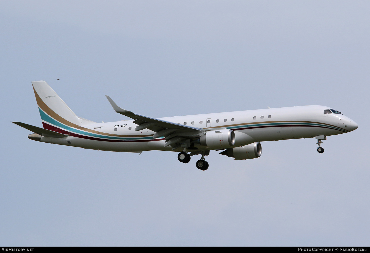 Aircraft Photo of OO-NGI | Embraer Lineage 1000 (ERJ-190-100ECJ) | AirHistory.net #533627