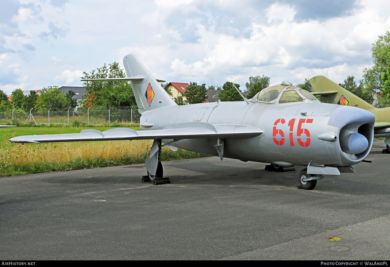 Aircraft Photo of 615 | PZL-Mielec Lim-5P (MiG-17PF) | East Germany - Air Force | AirHistory.net #533632