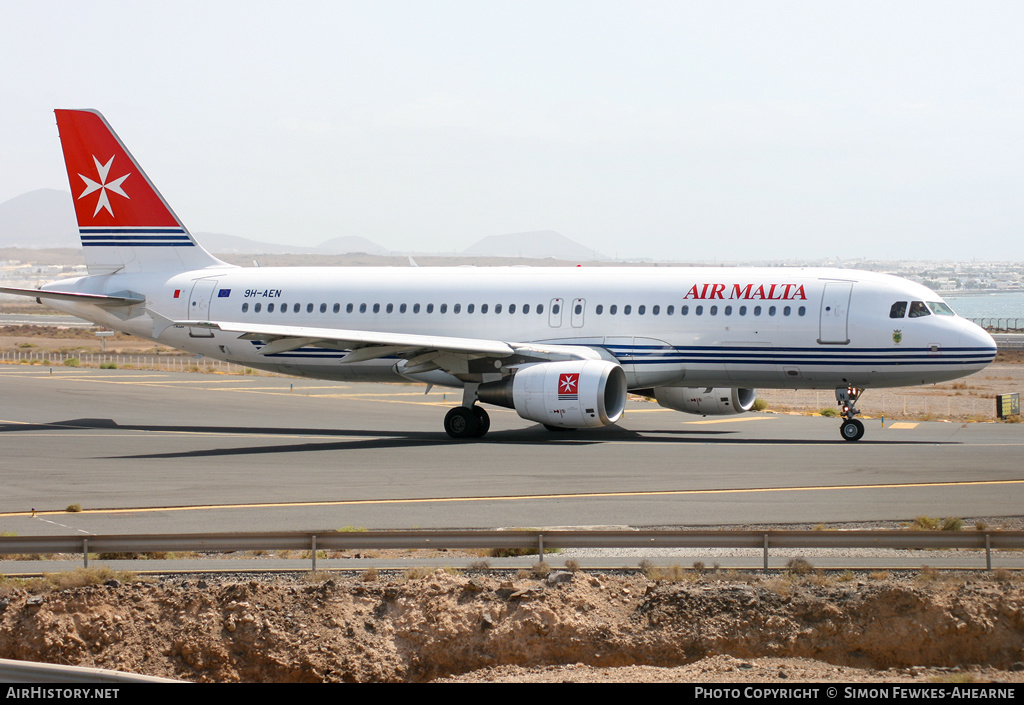 Aircraft Photo of 9H-AEN | Airbus A320-214 | Air Malta | AirHistory.net #533651