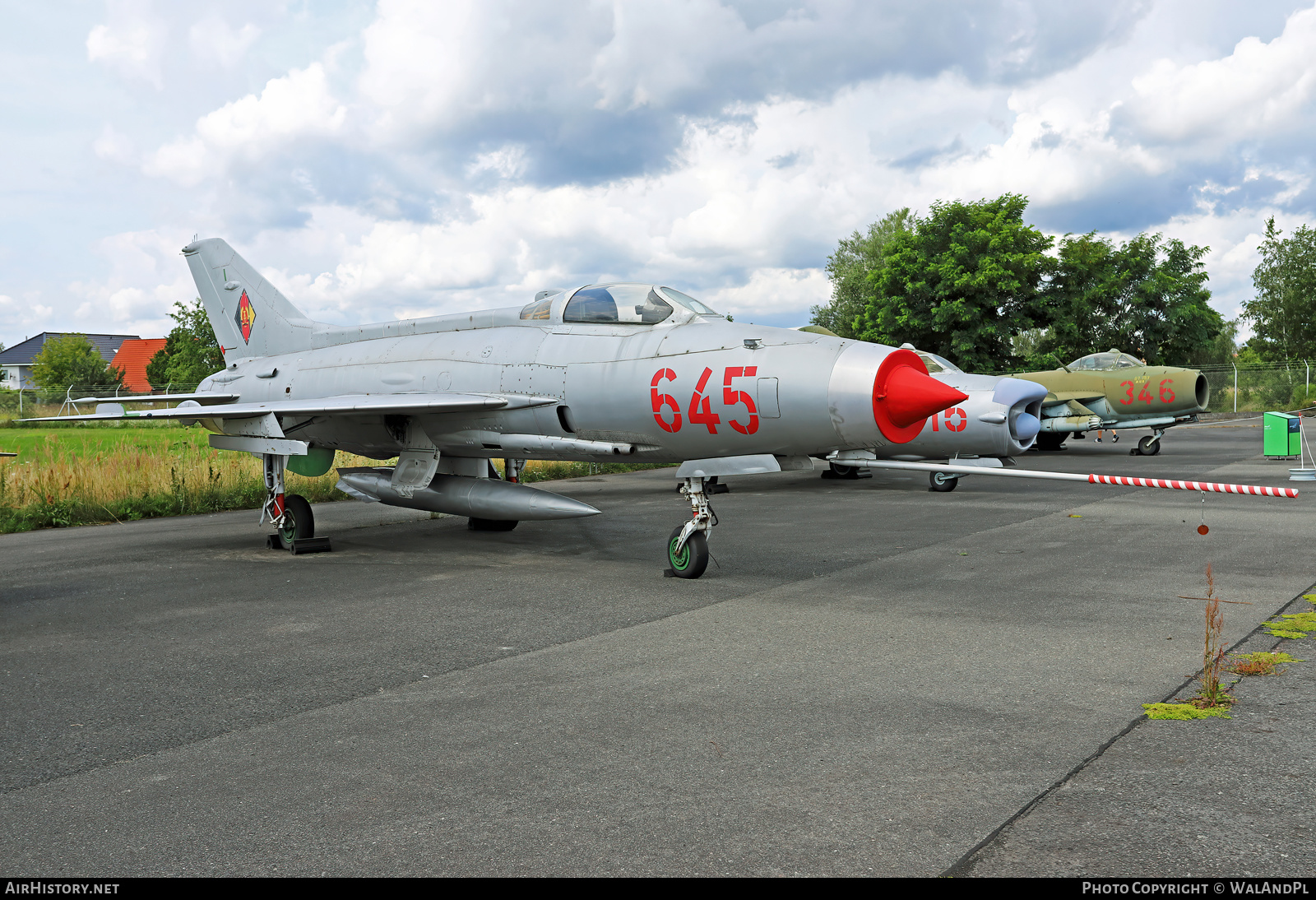 Aircraft Photo of 645 | Mikoyan-Gurevich MiG-21F-13 | East Germany - Air Force | AirHistory.net #533668