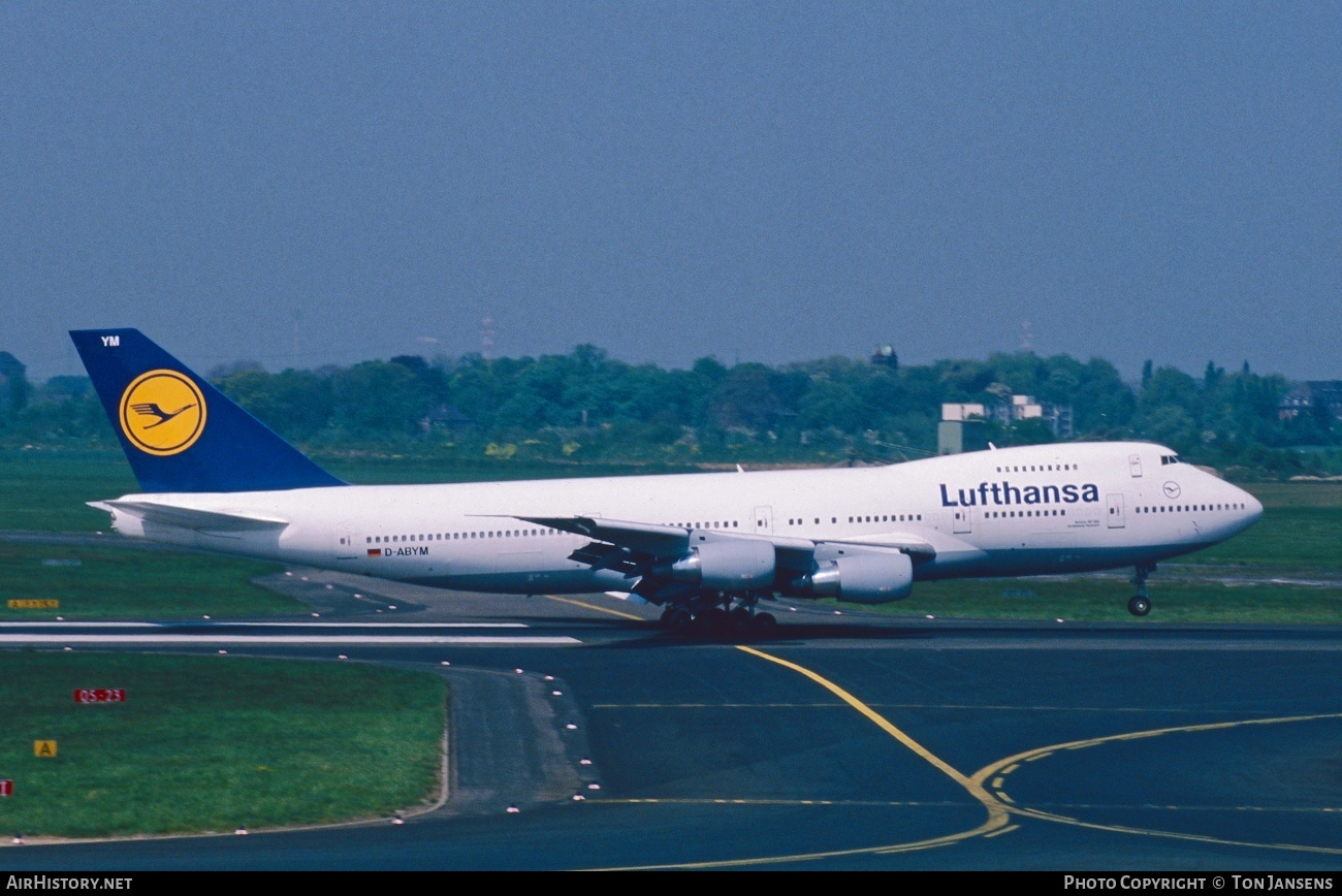 Aircraft Photo of D-ABYM | Boeing 747-230BM | Lufthansa | AirHistory.net #533673