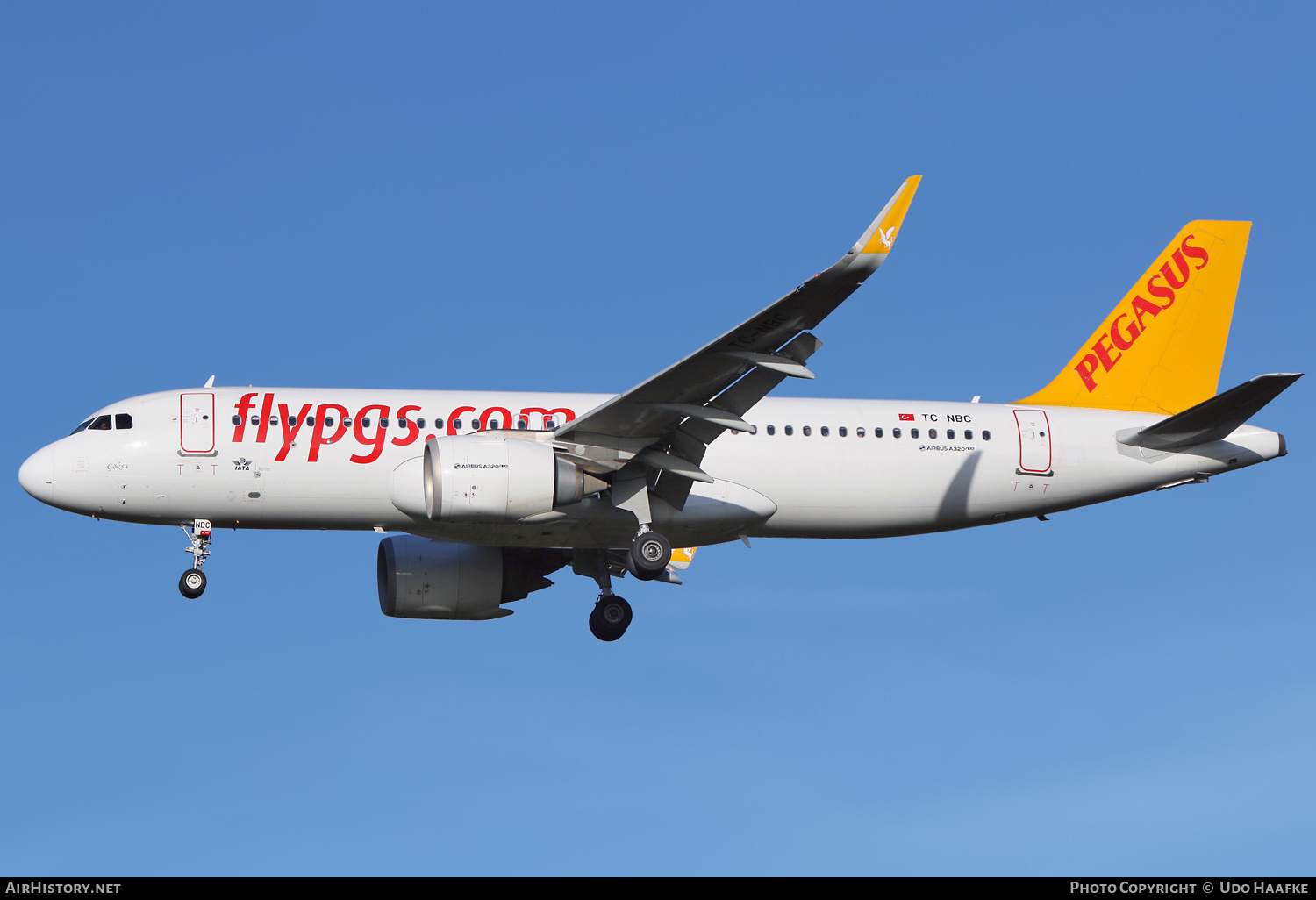 Aircraft Photo of TC-NBC | Airbus A320-251N | Pegasus Airlines | AirHistory.net #533674