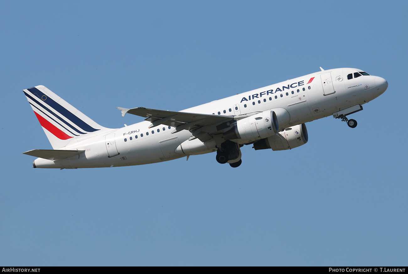 Aircraft Photo of F-GRHJ | Airbus A319-111 | Air France | AirHistory.net #533684