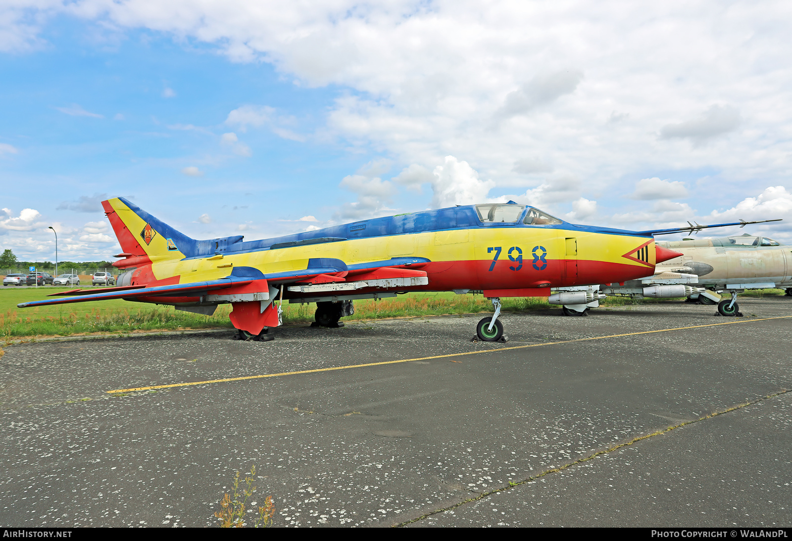 Aircraft Photo of 798 | Sukhoi Su-22M4 | East Germany - Air Force | AirHistory.net #533693