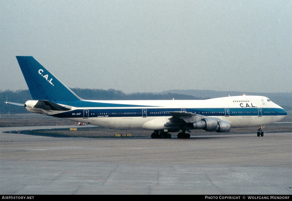 Aircraft Photo of 4X-AXF | Boeing 747-258C | CAL Cargo Airlines - Cavei Avir Lemitanim | AirHistory.net #533701