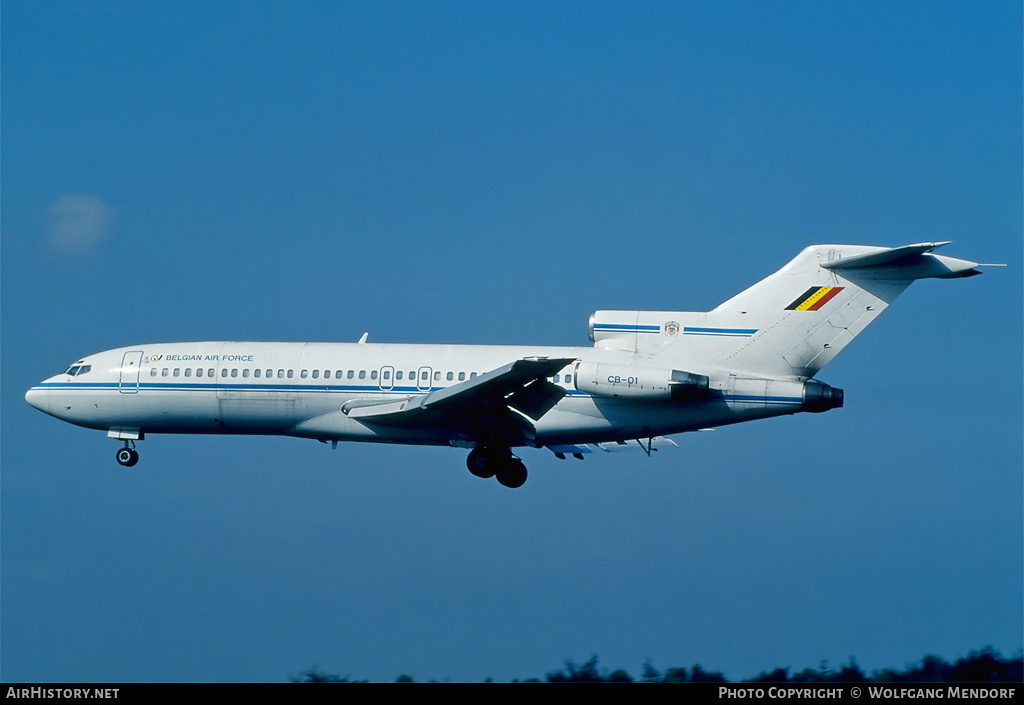 Aircraft Photo of CB-01 | Boeing 727-29C | Belgium - Air Force | AirHistory.net #533713