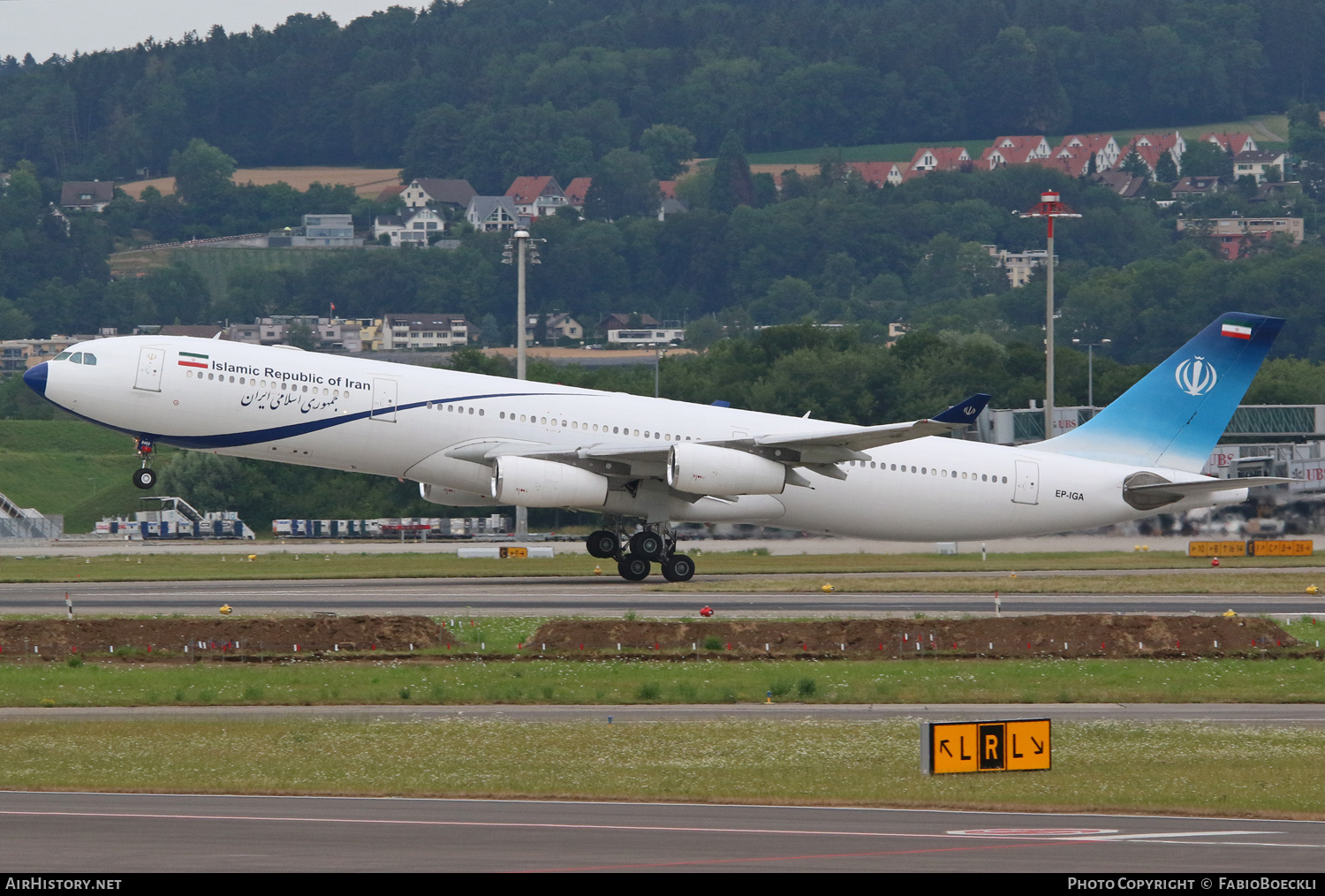 Aircraft Photo of EP-IGA | Airbus A340-313 | Islamic Republic of Iran | AirHistory.net #533721