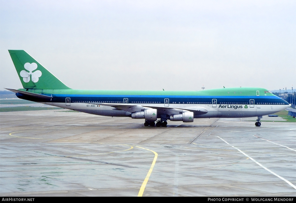 Aircraft Photo of EI-ASI | Boeing 747-148 | Aer Lingus | AirHistory.net #533733