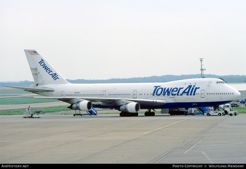 Aircraft Photo of N601BN | Boeing 747-127 | Tower Air | AirHistory.net #533737