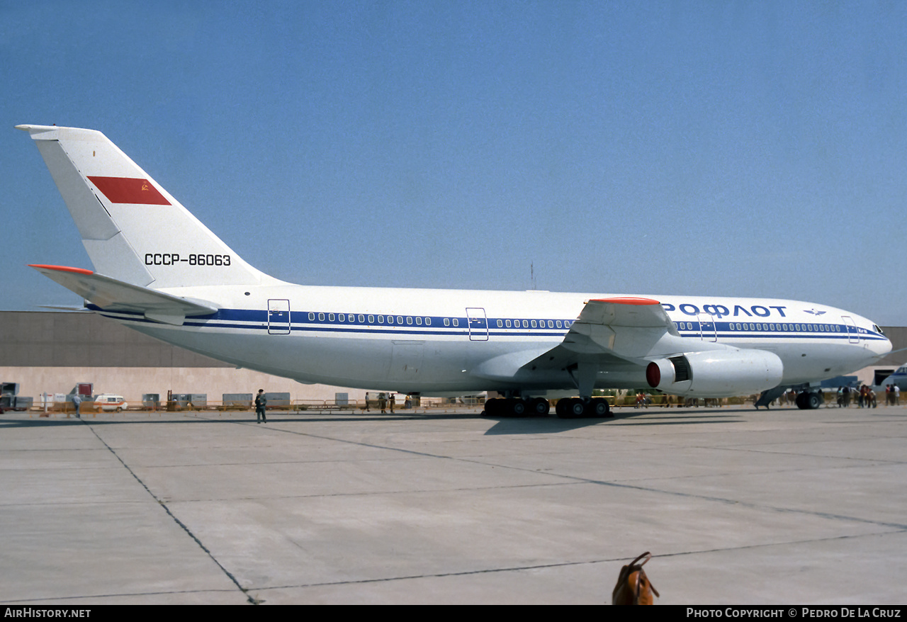 Aircraft Photo of CCCP-86063 | Ilyushin Il-86 | Aeroflot | AirHistory.net #533759