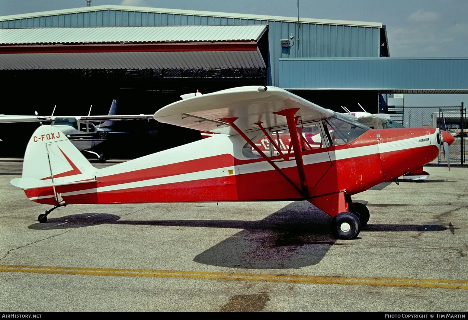 Aircraft Photo of C-FQXJ | Piper PA-12 Super Cruiser | AirHistory.net #533767