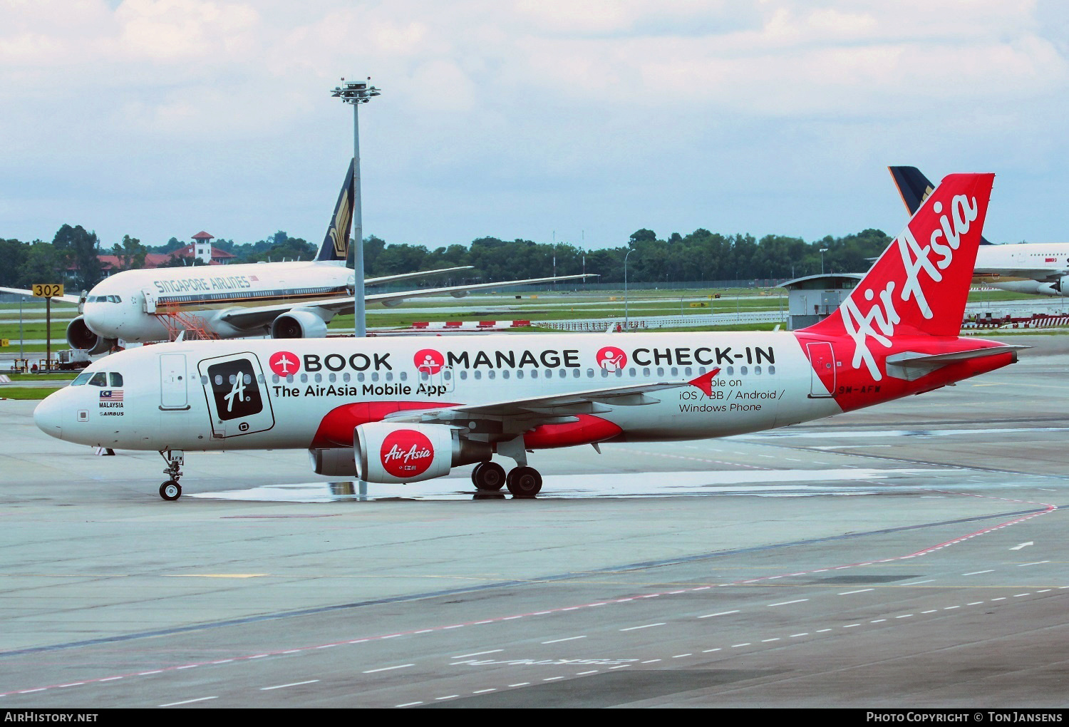 Aircraft Photo of 9M-AFW | Airbus A320-216 | AirAsia | AirHistory.net #533788