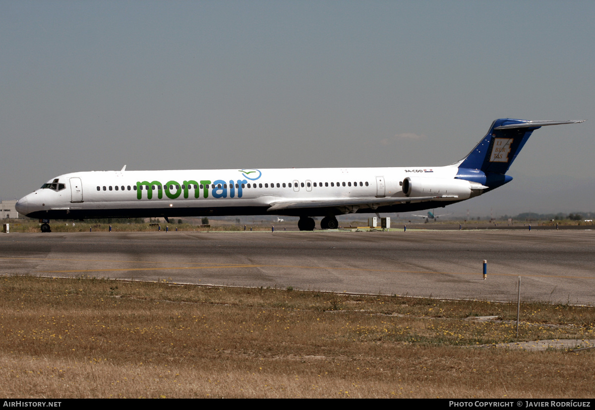 Aircraft Photo of 9A-CDC | McDonnell Douglas MD-82 (DC-9-82) | Montair Aviation | AirHistory.net #533789
