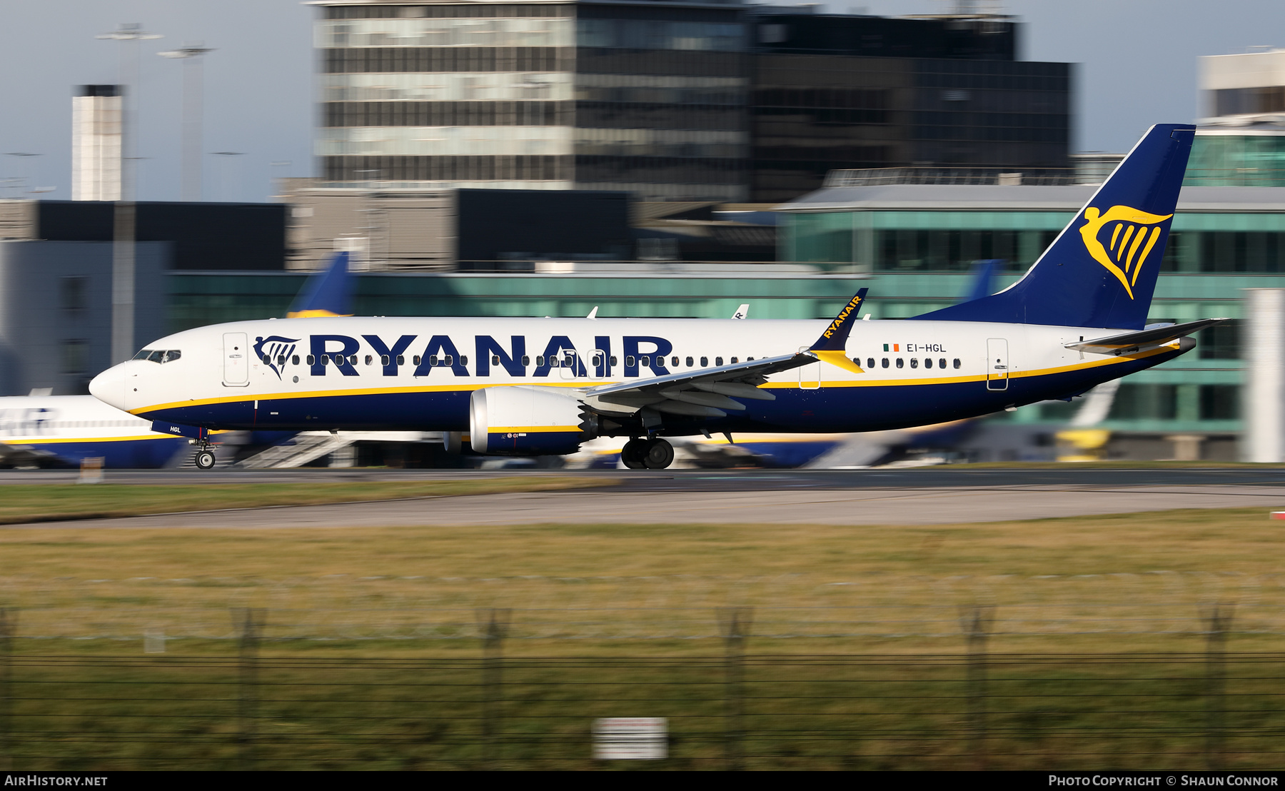 Aircraft Photo of EI-HGL | Boeing 737-8200 Max 200 | Ryanair | AirHistory.net #533792