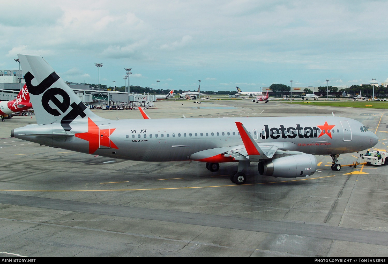 Aircraft Photo of 9V-JSP | Airbus A320-232 | Jetstar Airways | AirHistory.net #533804