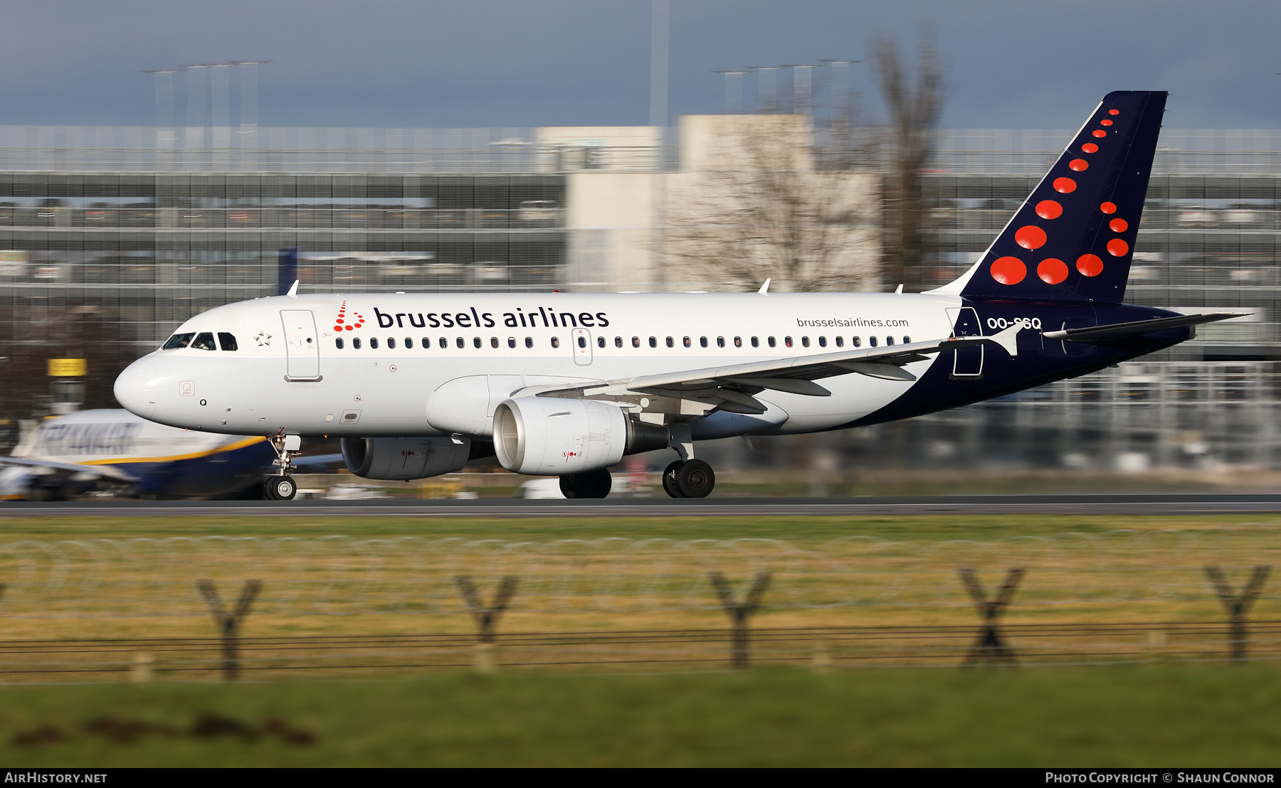 Aircraft Photo of OO-SSQ | Airbus A319-112 | Brussels Airlines | AirHistory.net #533806
