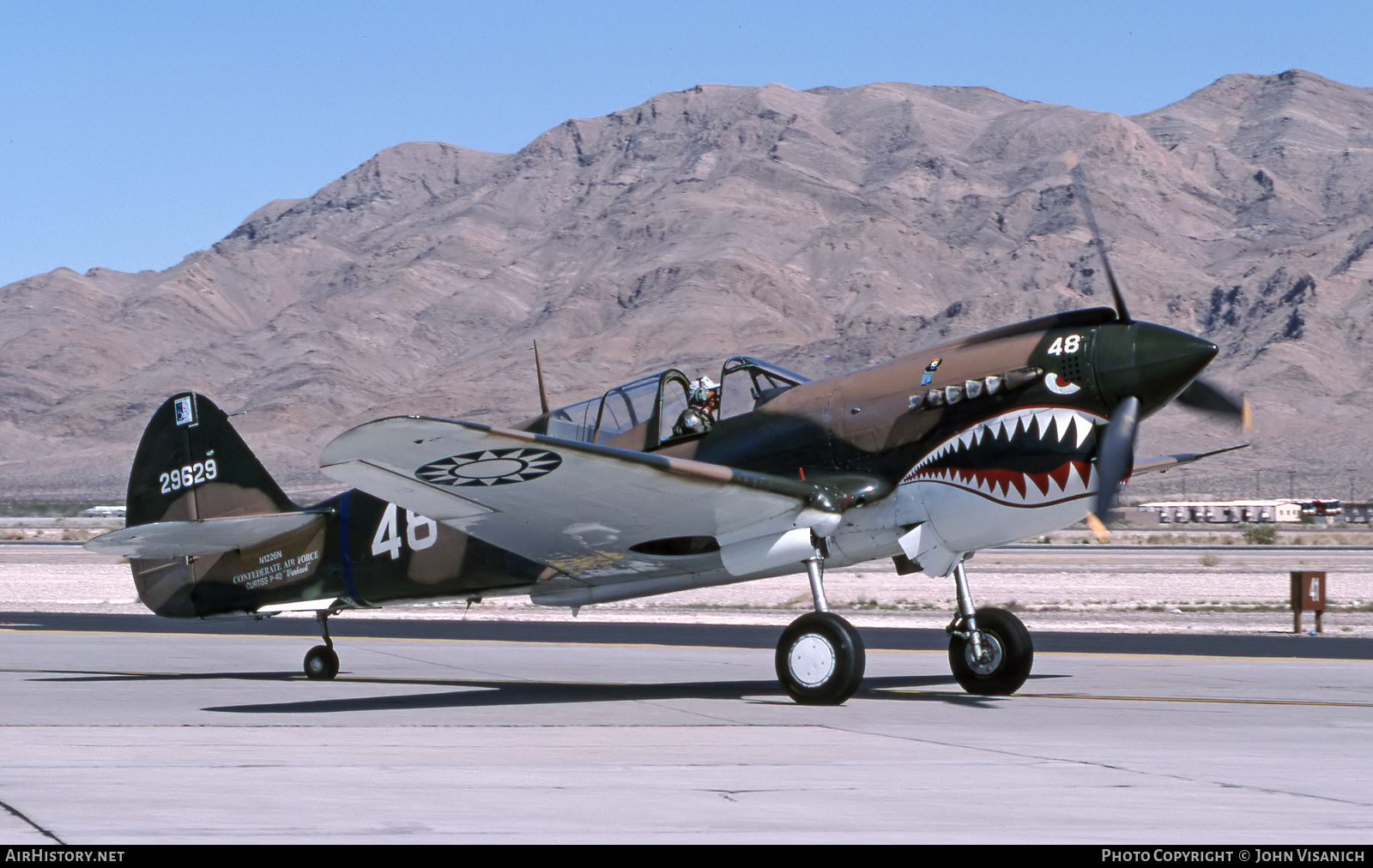 Aircraft Photo of N1226N / 29629 | Curtiss P-40N Warhawk | Confederate Air Force | China - Air Force | AirHistory.net #533816