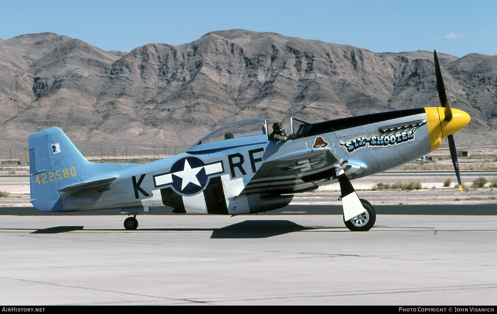 Aircraft Photo of N2580 / 44-22580 | Cavalier F-51D Mustang 2 | USA - Air Force | AirHistory.net #533818