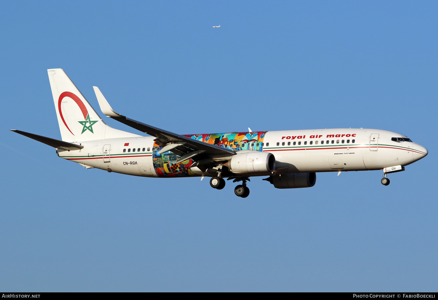 Aircraft Photo of CN-RGH | Boeing 737-86N | Royal Air Maroc - RAM | AirHistory.net #533832