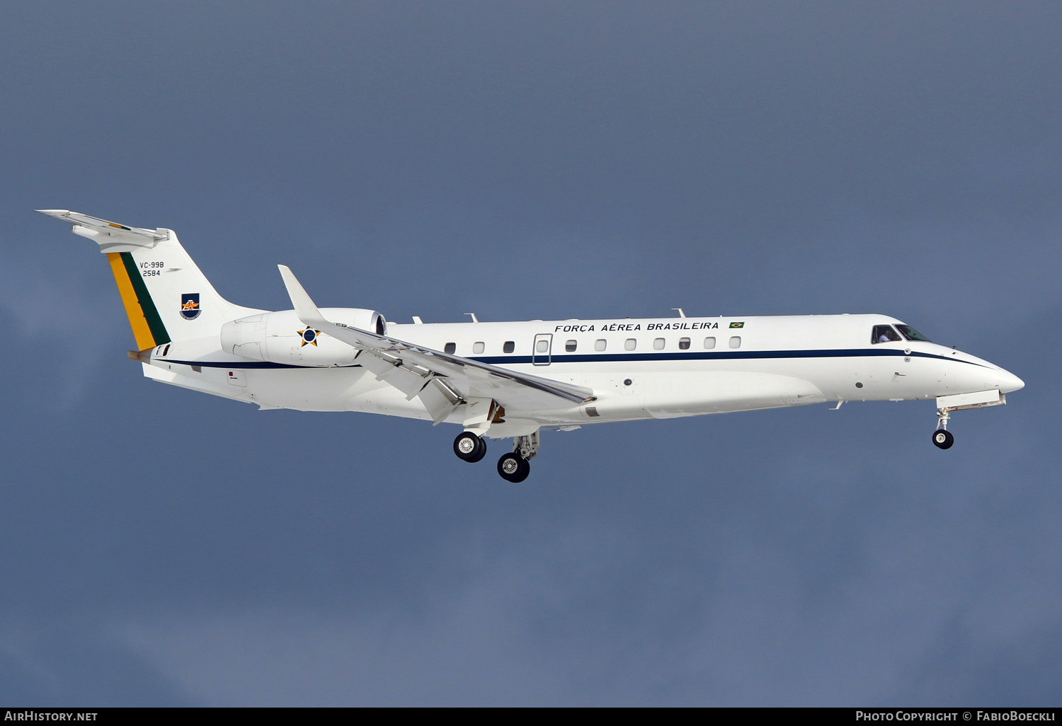 Aircraft Photo of FAB2584 | Embraer VC-99B (EMB-135BJ) | Brazil - Air Force | AirHistory.net #533840