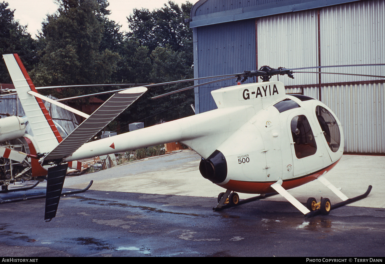 Aircraft Photo of G-AYIA | Hughes 500C (369HS) | AirHistory.net #533855
