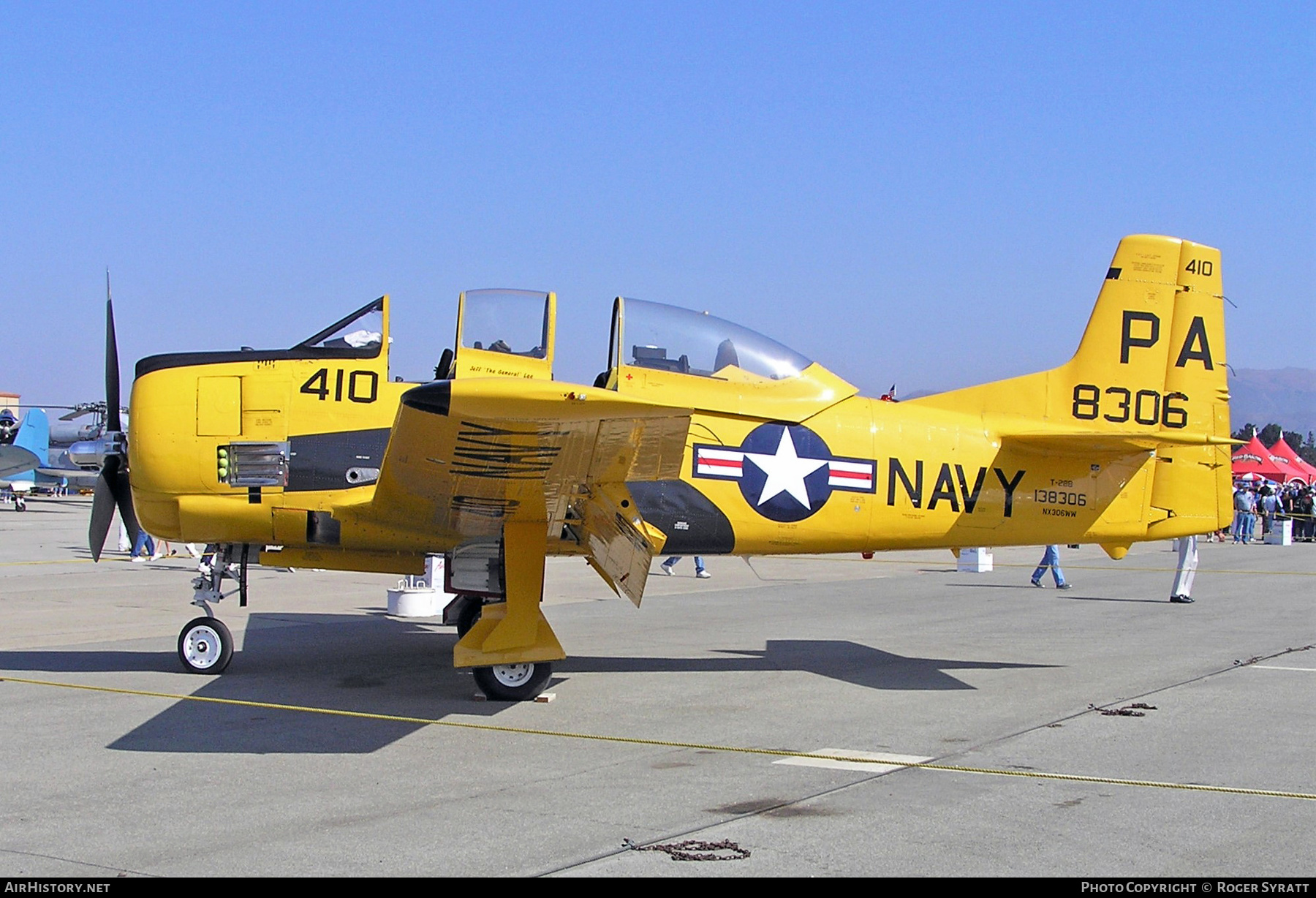 Aircraft Photo of N306WW / NX306WW / 138306 | North American T-28B Trojan | USA - Navy | AirHistory.net #533861