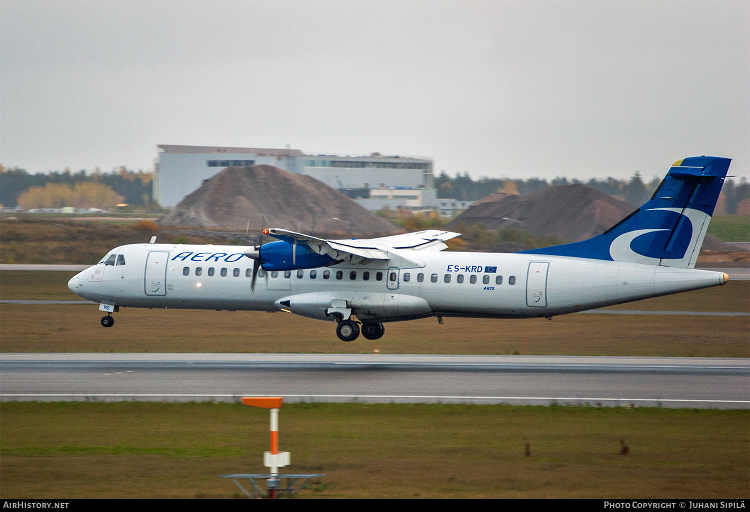 Aircraft Photo of ES-KRD | ATR ATR-72-201 | Aero Airlines | AirHistory.net #533862