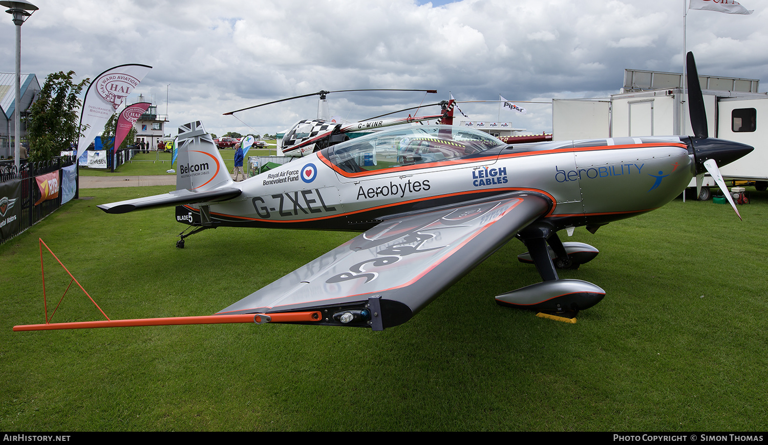 Aircraft Photo of G-ZXEL | Extra EA-300L | The Blades | AirHistory.net #533870