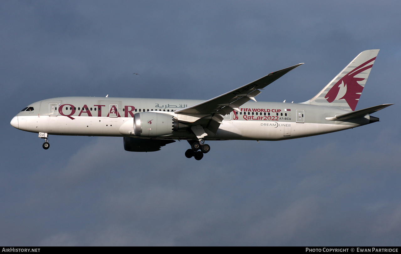 Aircraft Photo of A7-BCU | Boeing 787-8 Dreamliner | Qatar Airways | AirHistory.net #533874