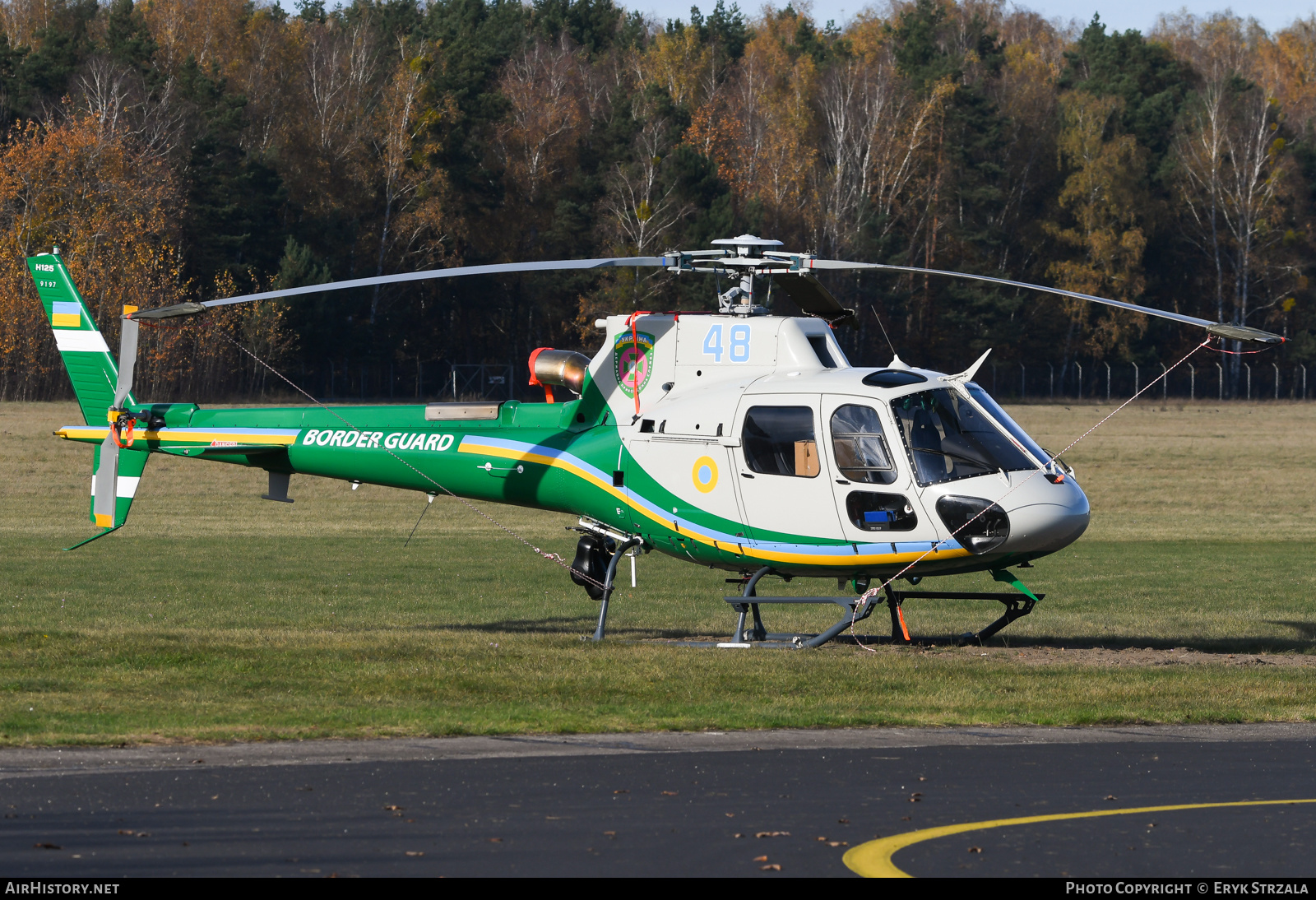Aircraft Photo of 48 blue | Airbus Helicopters H-125 | Ukraine - Border Guard | AirHistory.net #533878