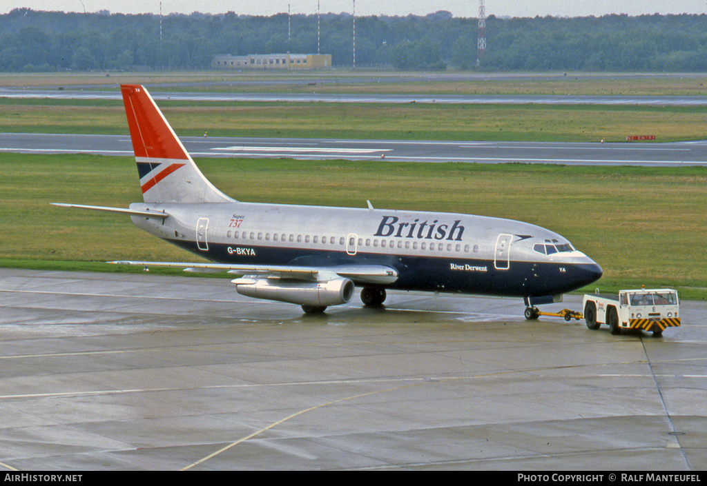 Aircraft Photo of G-BKYA | Boeing 737-236/Adv | British Airways | AirHistory.net #533891