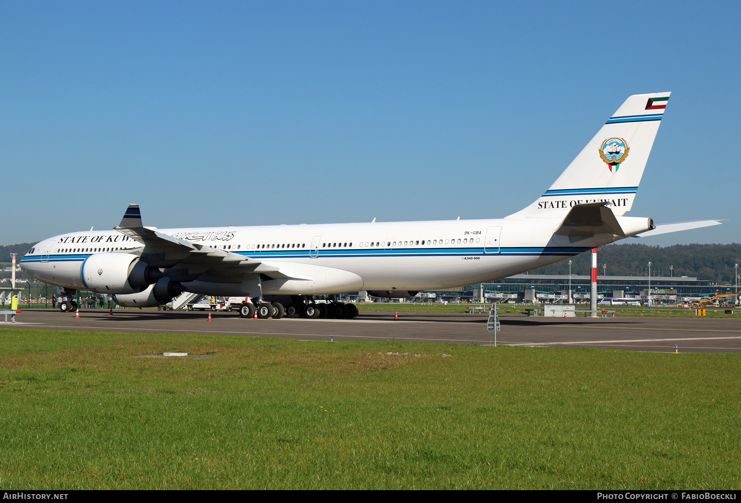 Aircraft Photo of 9K-GBA | Airbus A340-542 | State of Kuwait | AirHistory.net #533898