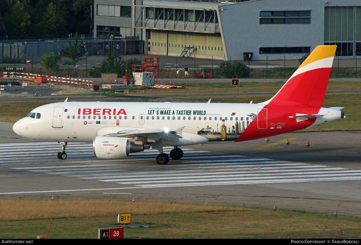 Aircraft Photo of EC-MFP | Airbus A319-111 | Iberia | AirHistory.net #533919