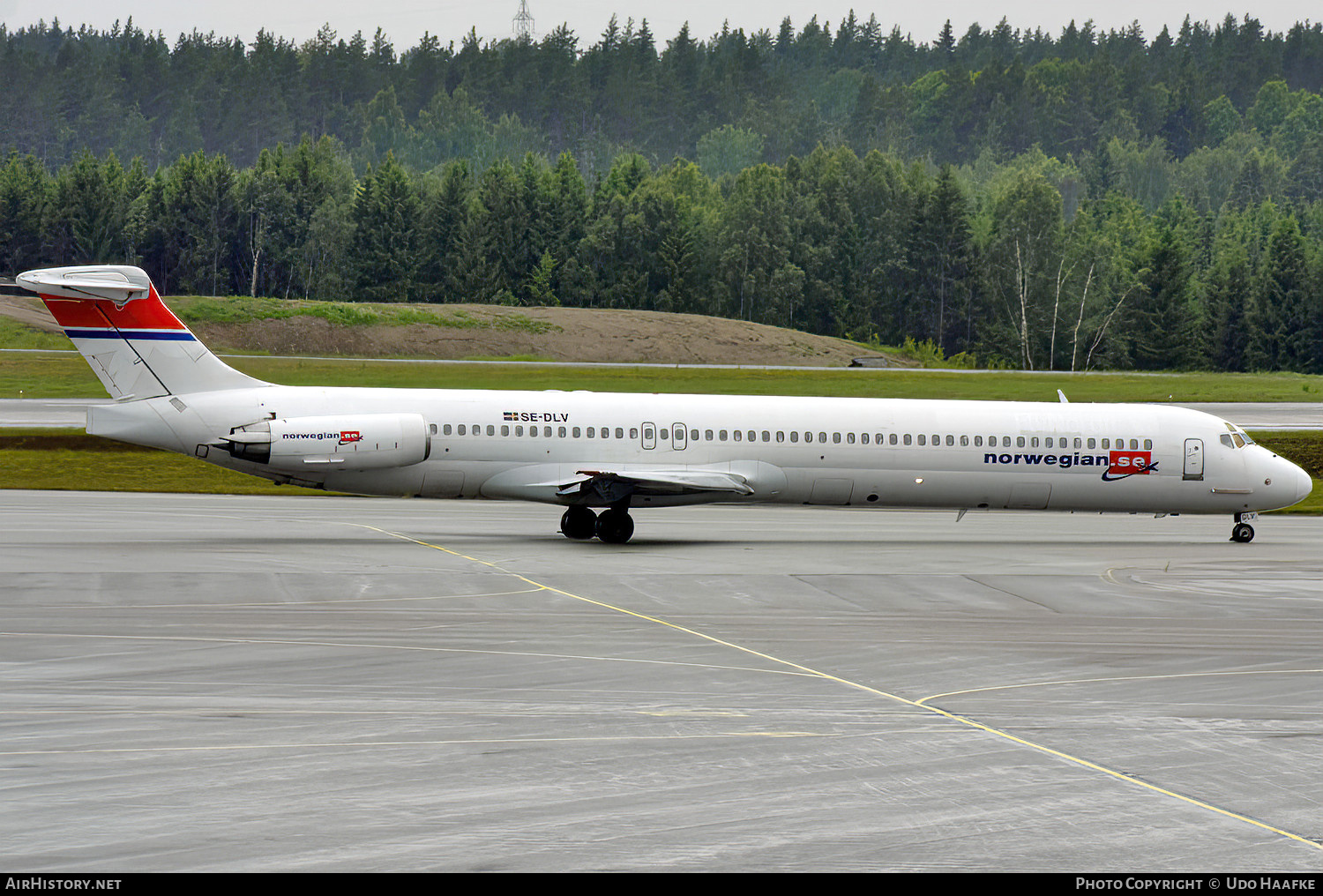 Aircraft Photo of SE-DLV | McDonnell Douglas MD-83 (DC-9-83) | Norwegian | AirHistory.net #533931